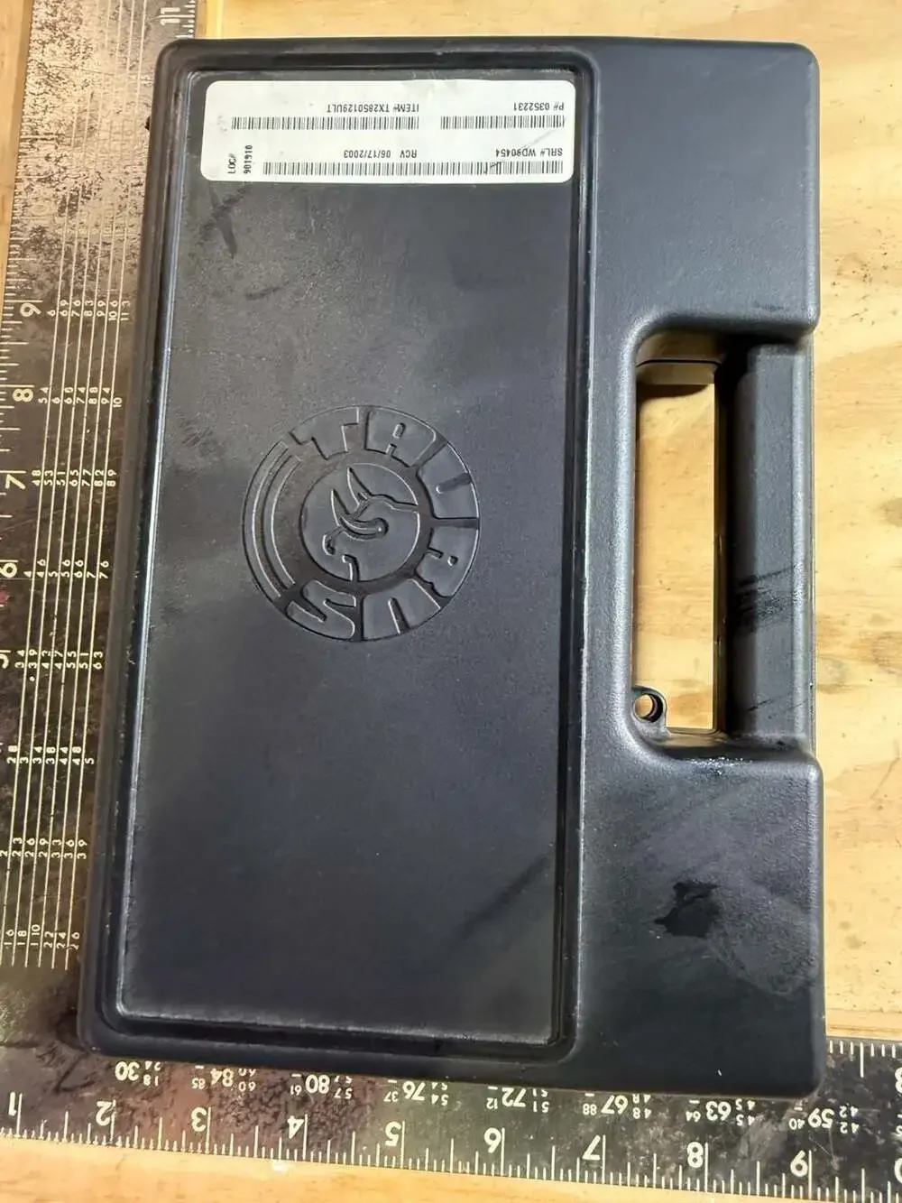 Taurus M85 2-inch Titanium Ultralite .38 SPL Revolver OEM Empty Case (Z)